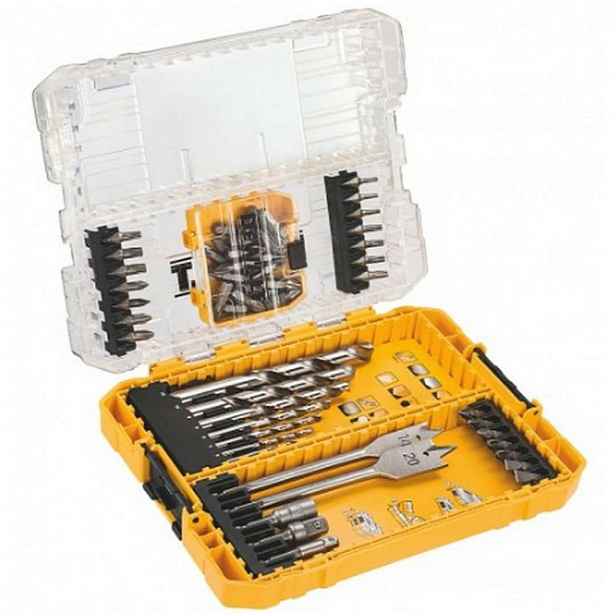 DeWALT - 55dílná sada bitů a vrtáků DT70757