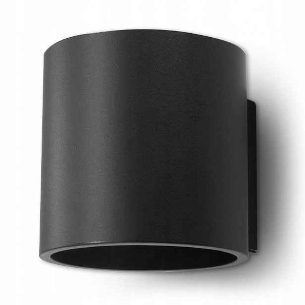 Nástěnná lampa Orbis černá Sollux