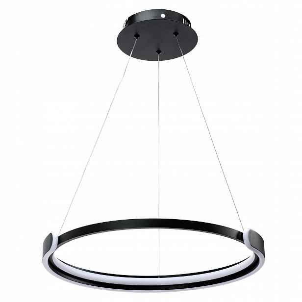 stropní svítidlo Led Závěsná Černá Kulatá Kruhová Moderní Toolight