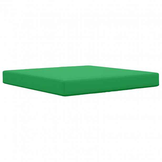 vidaXL Venkovní polštář na pohovku Polyester Zelená 80 x 80 cm