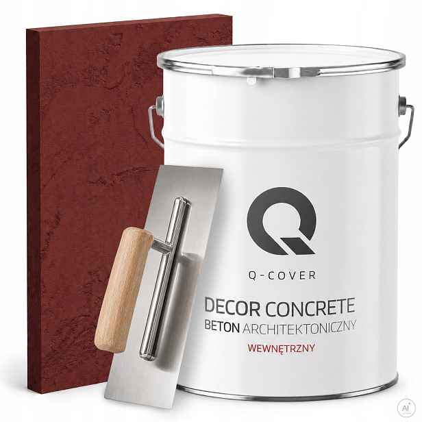 Vnitřní Architektonický Beton 5m2 7kg Vínový F264 Ozdobný Paca