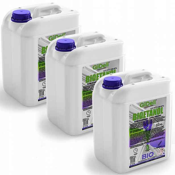 Bioetanol do krbu 3x10 l, vůně levandule, biopalivo