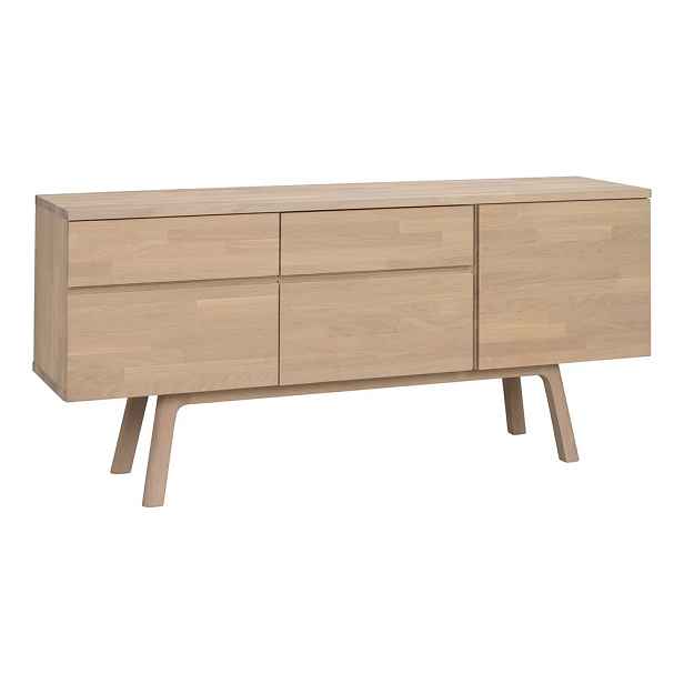 Komoda z dubového dřeva ve světle přírodní barvě 170x77x42 cm Cleardale – Rowico