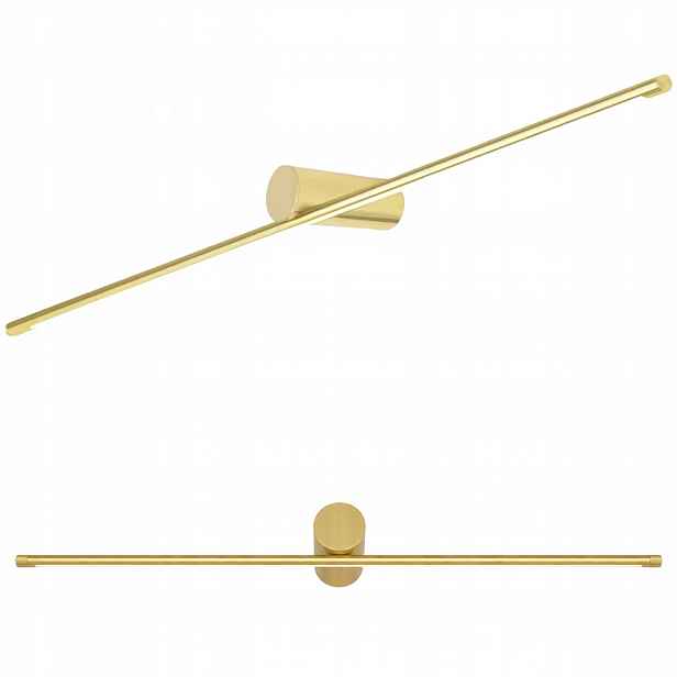 Lineární nástěnné svítidlo 80 cm Zlatá Led Neutrální 13W nástěnná lampa Toolight