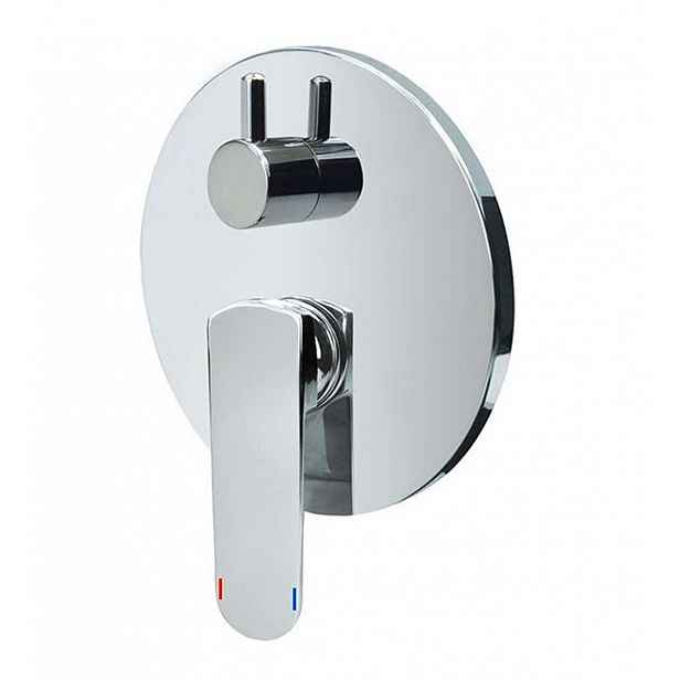 Mereo - Baterie pod omítku, pro 3 spotřebiče, s tělesem, chrom CBQ60157MA