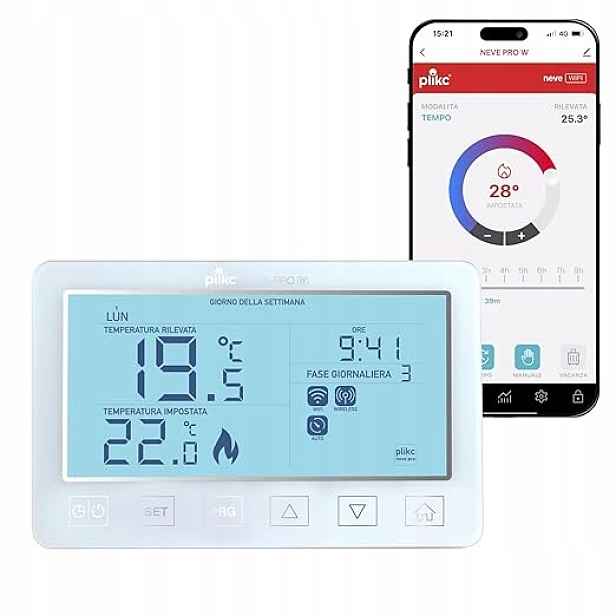 Plikc Termostat S Wifi Dvoupásmový 128005