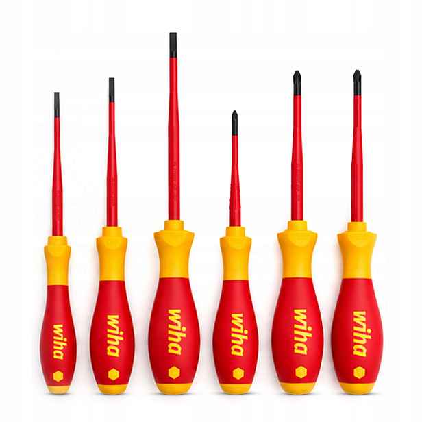 Sada šroubováků Wiha SoftFinish electric slimFix 6 ks izolovaných 38362