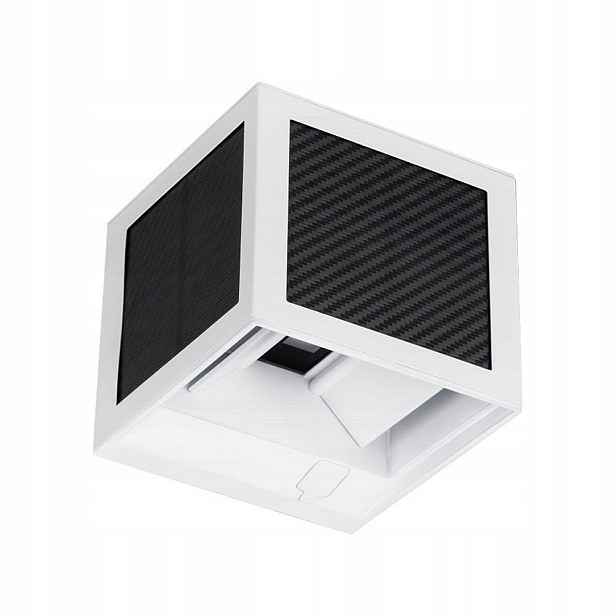 V-tac Solární nástěnné svítidlo/USB 9W Led Cob IP65 senzor pohybu VT-408CCT