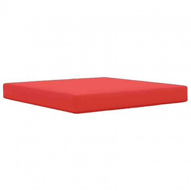 vidaXL Venkovní polštář na pohovku Polyester Červená 80 x 80 cm