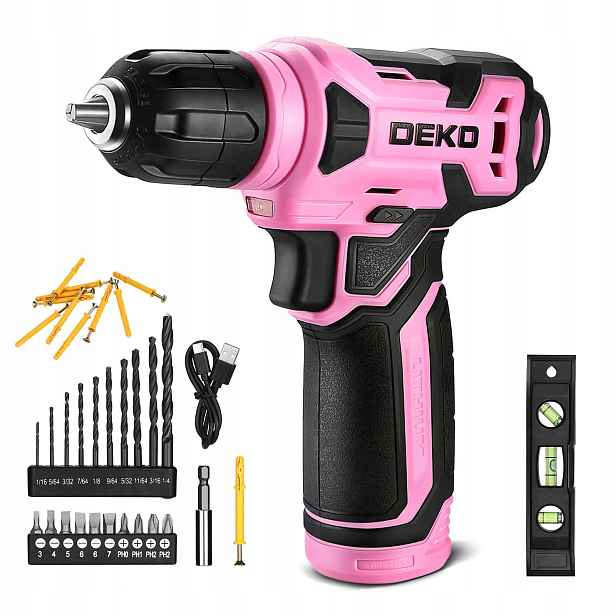 Aku Šroubovák Deko DKCD12XL02P-S2EU akumulátorové napájení 12 V