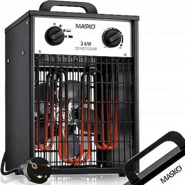 Přenosný Elektrický Ohřívač Masko Energy 2KW 230V