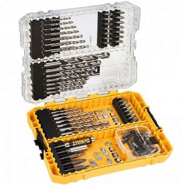 DeWALT - 72dílná sada bitů a vrtáků DT70761