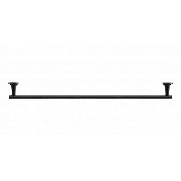 Duravit Starck T - Držák ručníků, délka 80 cm, černá mat 0099434600