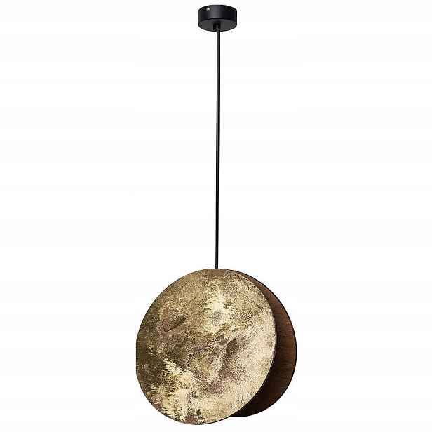 Závěsná Led lustrová lampa Nowodvorski Wheel zlatá