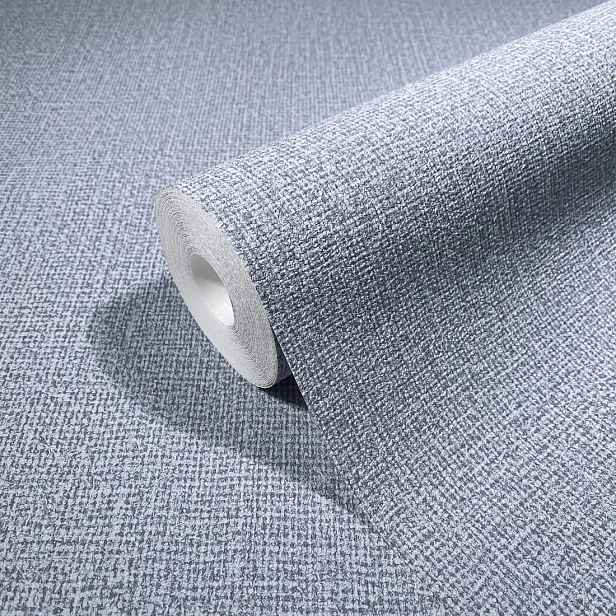 Fialová Vinylová Tapeta S Hustou Strukturou Pozadí, Sáček 10 M X 106 CM