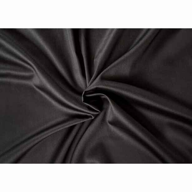 Kvalitex Saténové prostěradlo Luxury collection černá, 140 x 200 cm