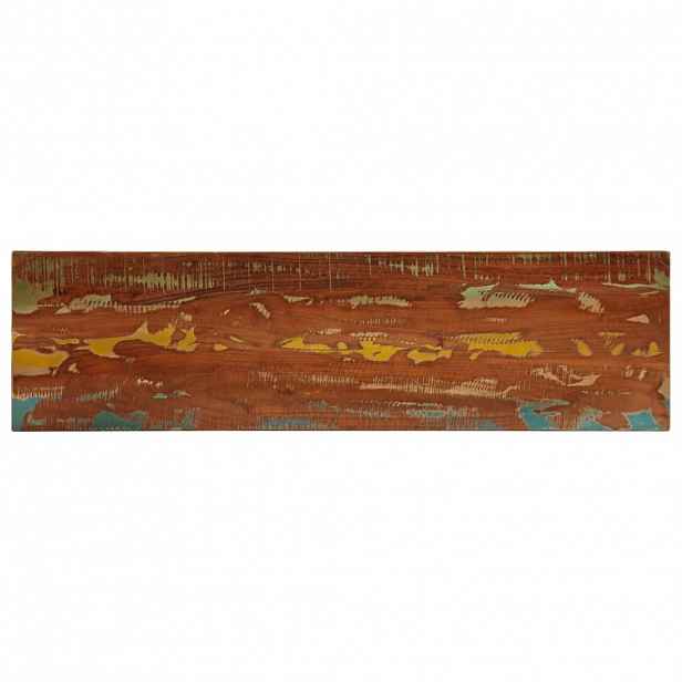 vidaXL Stolní deska 110x30x3,8cm obdélníková masivní recyklované dřevo