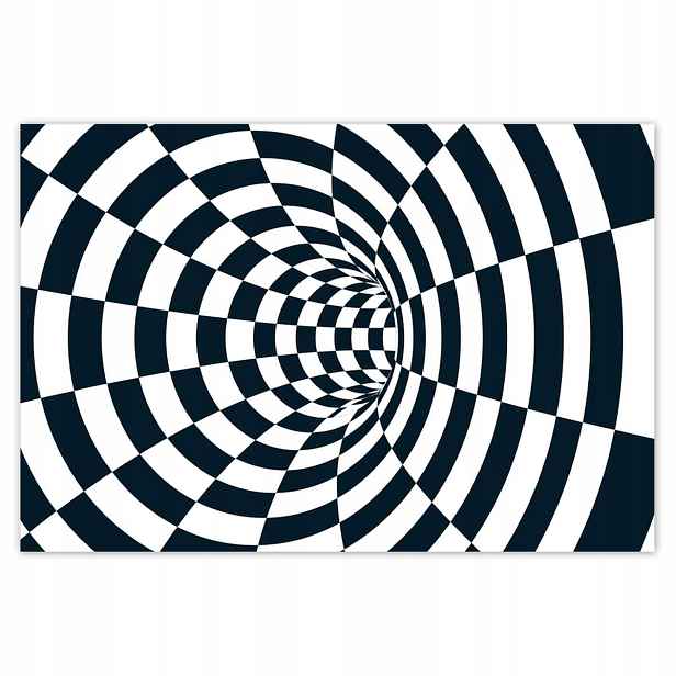Plakáty 185x125 Abstrackja černobílá
