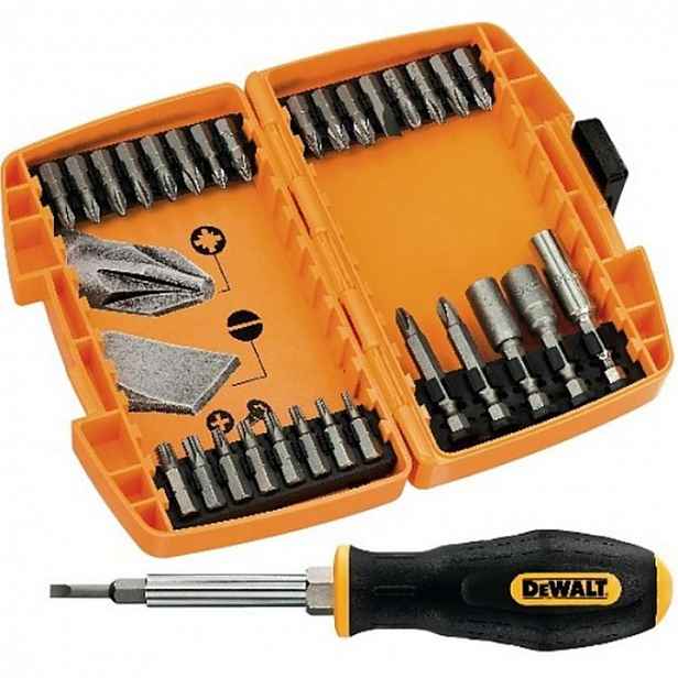 DeWALT - 30dílná sada bitů, s držákem bitů DT71506