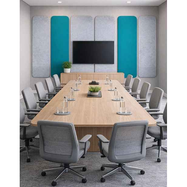 Nástěnný akustický panel Silence Long 120 × 35 cm