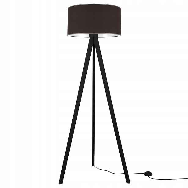 Stojací Lampa Podlahová Černá Trojnožka S Stínítkem Do Ložnice Produkt Pl