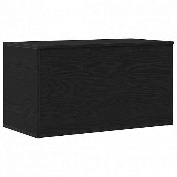 vidaXL Úložná krabice Černý dub 84 x 42 x 46 cm Kompozitní dřevo