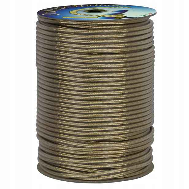 Corderie Italiane 006074182 Kabel Ocel Mosaz 5 mm x 50 m průhledný