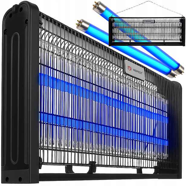 Elektrická insekticidní lampa proti komárům, mouchám, hmyzu, můrám, silná, Uv velká, XXL