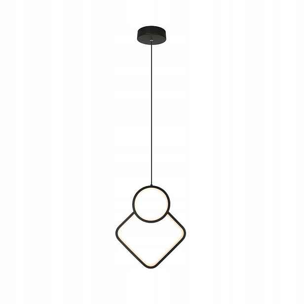 V-tac Závěsné svítidlo 12W Led černé VT-7917 4000K 1300lm