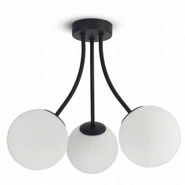 Závěsné Stropní Svítidlo Lustr Full Globe Glass 561-M3 G9 Bílé Led koule