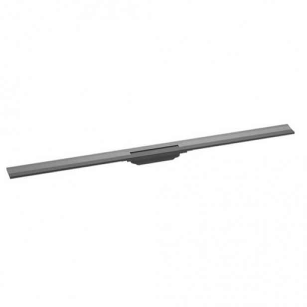 Hansgrohe RainDrain Flex sprchový žlab 120 cm nerez kartáčovaný černý chrom 56054340