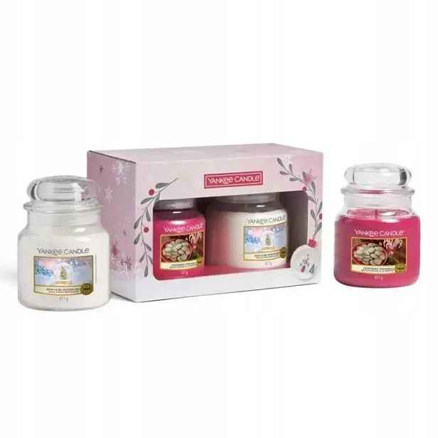 Yankee Candle Sada 2 středních svíček Snow Globe