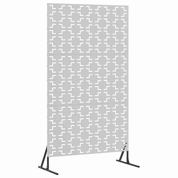 vidaXL Obrazovka pro soukromí 100 x 50 x 180 cm Pozinkovaná ocel