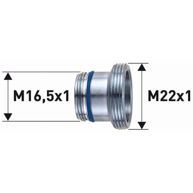 Adaptér (adaptér) Neoperl pro výtok Cache Tt M16,5x1 /M22x1