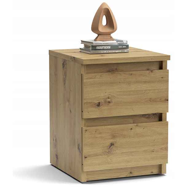 Komoda Noční Stolek 2 Zásuvky MS3 Artisan