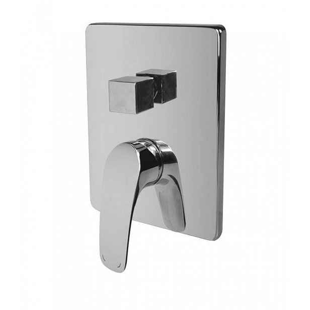 Mereo Eve - Baterie pod omítku, pro 2 spotřebiče, s tělesem, chrom CBV60106C