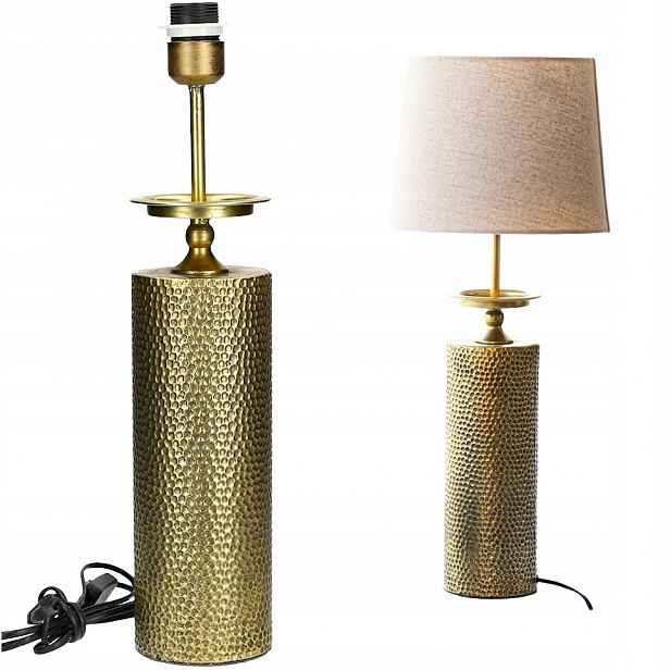 Zlatá Stolní Lampa Noční Loft 52 cm E27 Do Obývacího Pokoje Ložnice Domu