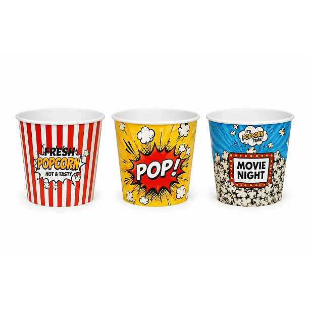 PROHOME - Miska velká 3,75l Popcorn různé motivy