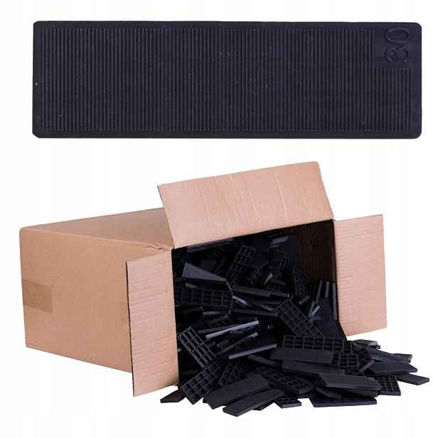 Deckline P3406 Trvanlivé Vyrovnávací Distanční Podložky 34x100x6MM 500 Ks