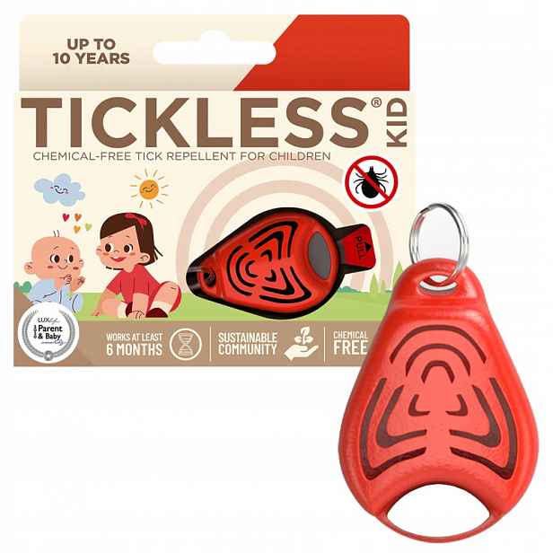 Tickless Kid Oranžové Zařízení Proti Klíšťatům