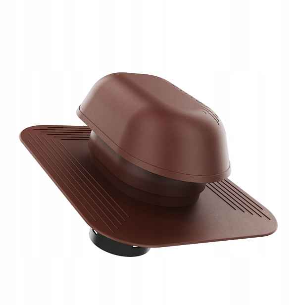 Větrací komín fi125 Pod Asfaltový Šindel Pape Bronz 8017