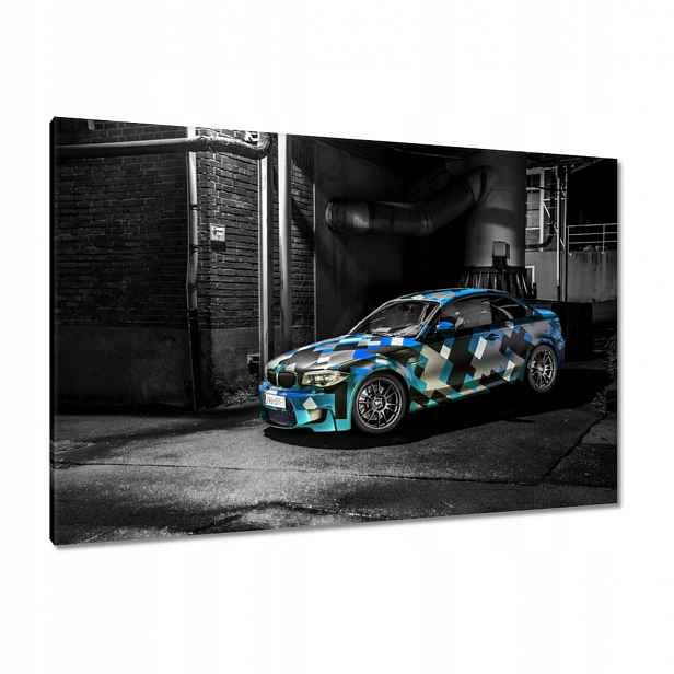 Obrazy 120x80 Tyrkysové Bmw