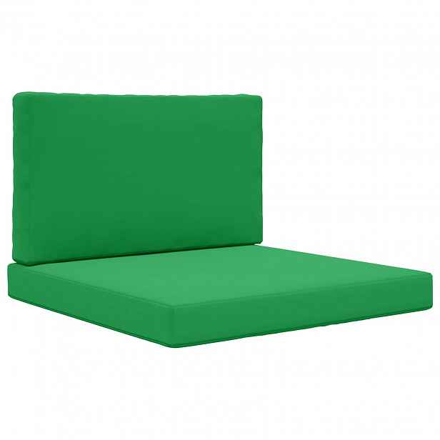 vidaXL Venkovní polštář na pohovku Polyester Zelená 80 x 80 cm