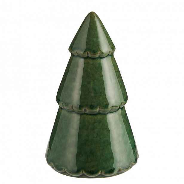 Butlers X-MAS Jedle 16 cm - tm. zelená