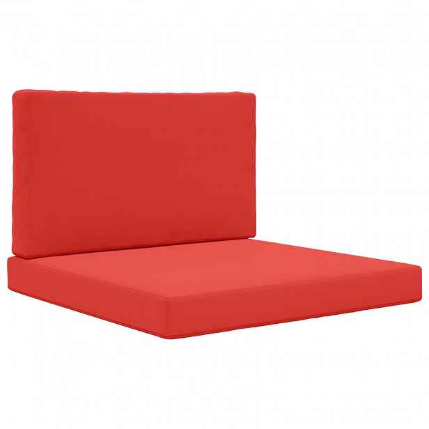 vidaXL Venkovní polštář na pohovku Polyester Červená 80 x 80 cm