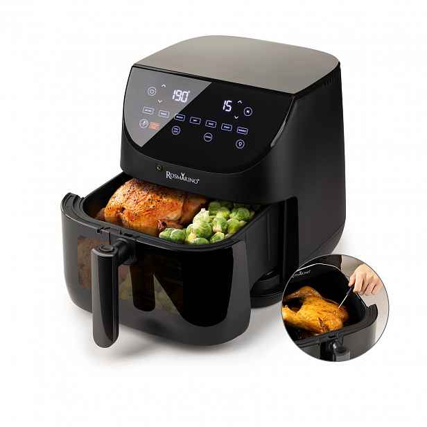 Horkovzdušná fritéza Rosmarino TempSense – 6 L