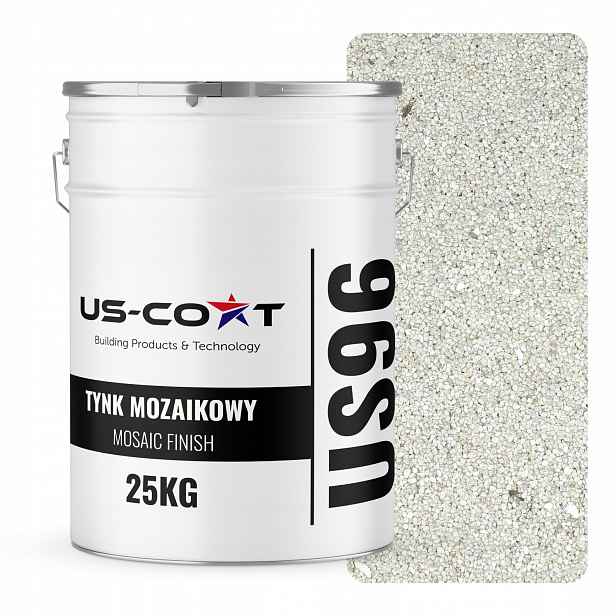 Mozaiková Omítka Mozaika 25 Kg Bílá Se Stříbrnou Slídou M07 Pryskyřičná Fasáda