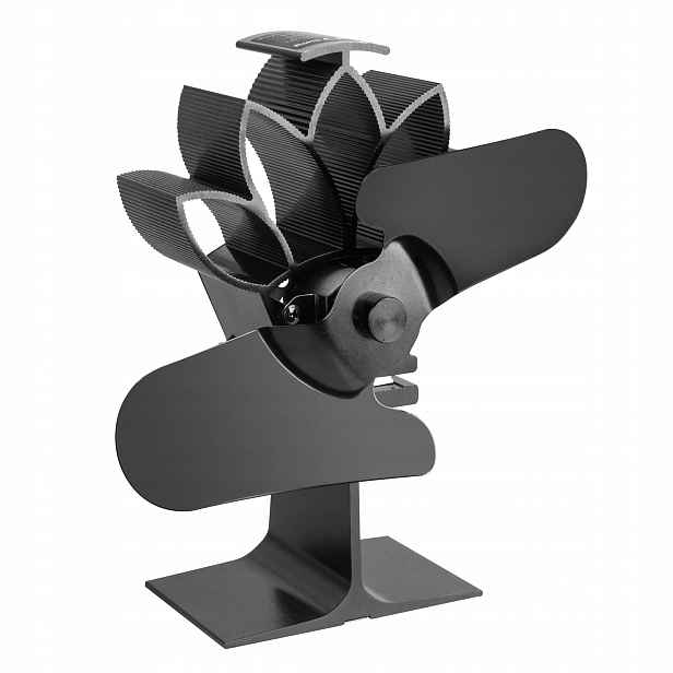 Ventilátor na kamna krby Ekovent 65-300 °C Flower 2 výkonný