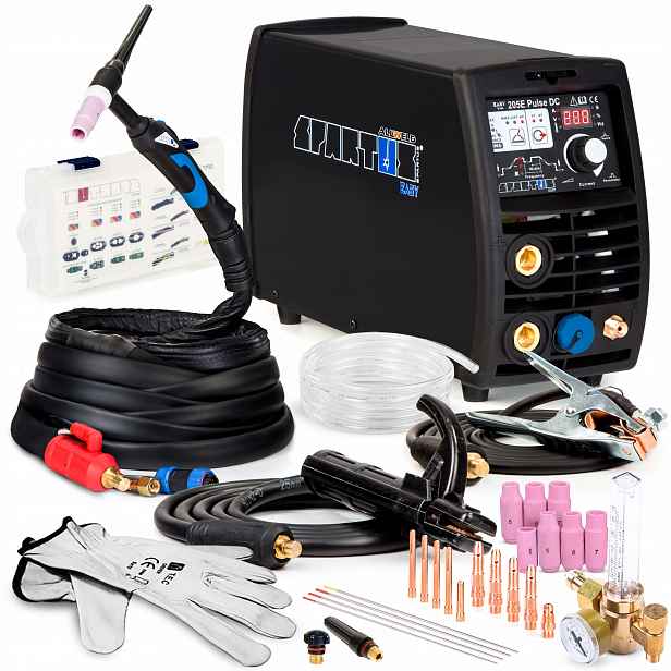 Invertorová Svářečka Spartus Easy Tig 205E Puls Mma 230V 200A Igbt Hf