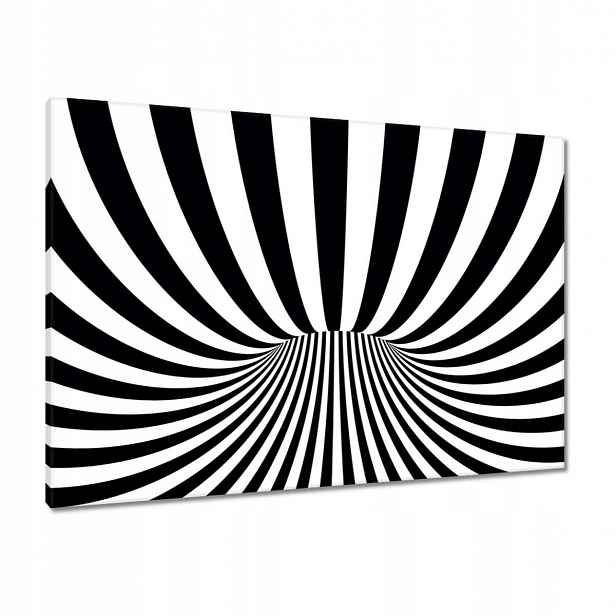 Obrazy 100x70 Abstrackja černobílá